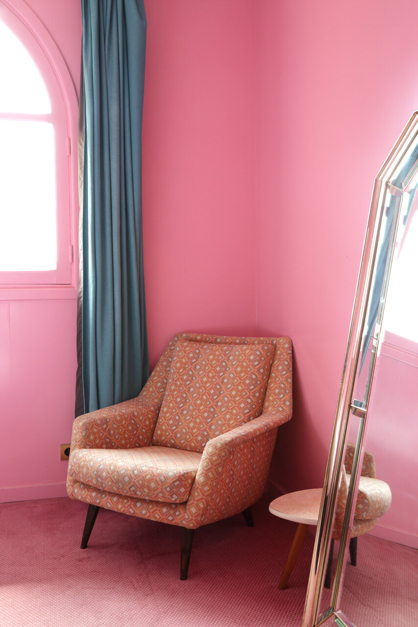 Chambre rose de l'Ermitage